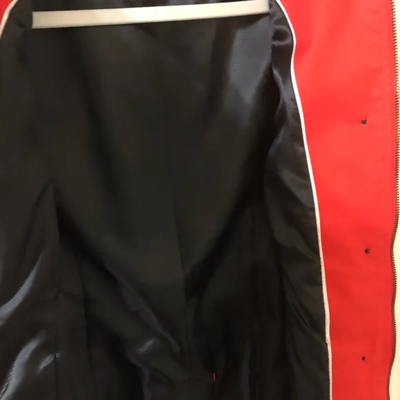 Banana Republic Poppy Red Belted Trench Jacket S