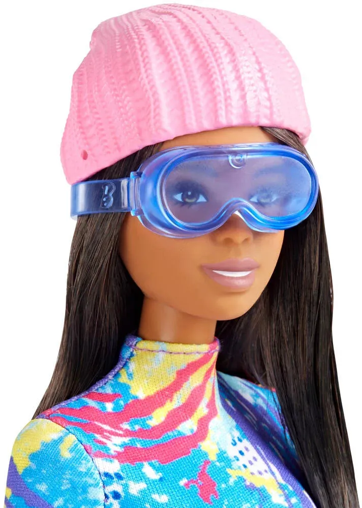 Barbie Winter Sports Sledge Doll
