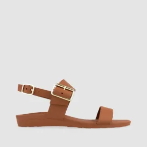Bared Footwear Sanderlings Rubber Waterproof Sandals — Nutshell Brown