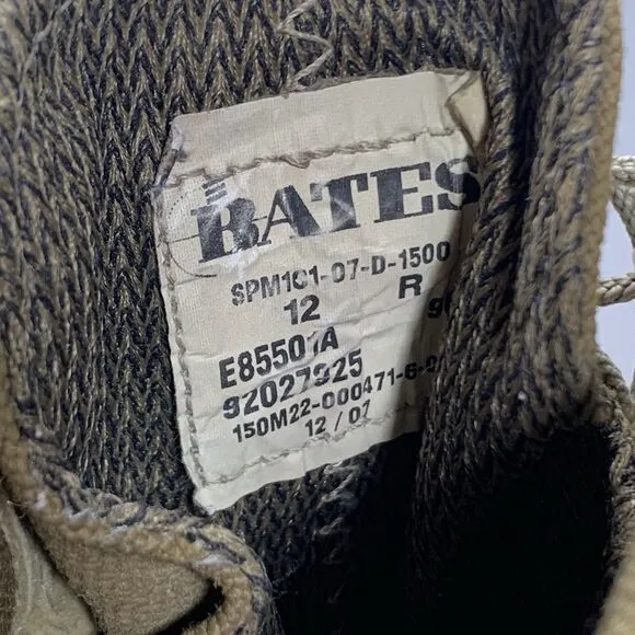 Bates Gore-Tex Temperate Weather Combat Boots Size 12