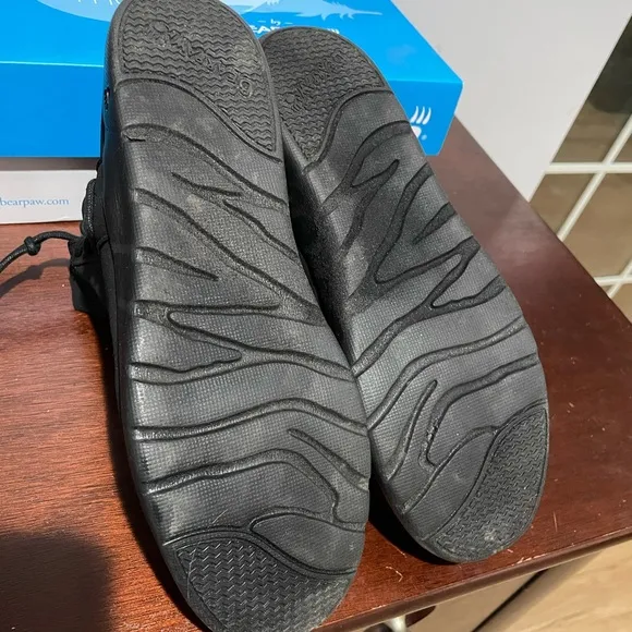 BearPaw Black Ankle Boots - In Box