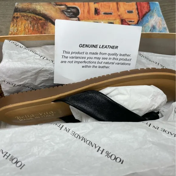 Bella Vita Cov-Italy Thong Sandal (Women's) New In Box