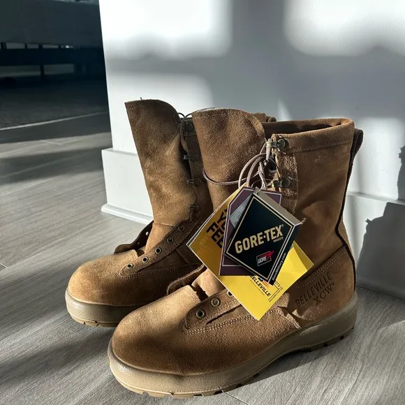 Belleville Extreme Cold Weather Tan Tactical Boots c755