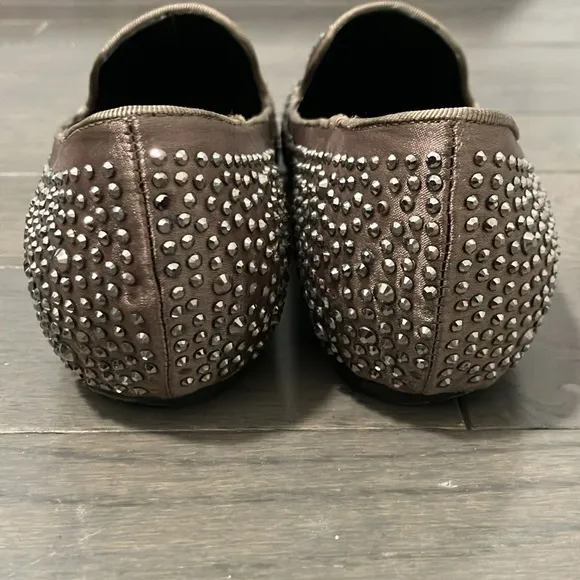 Beverly Feldman Rhinestone Covered Shoes Size 6
