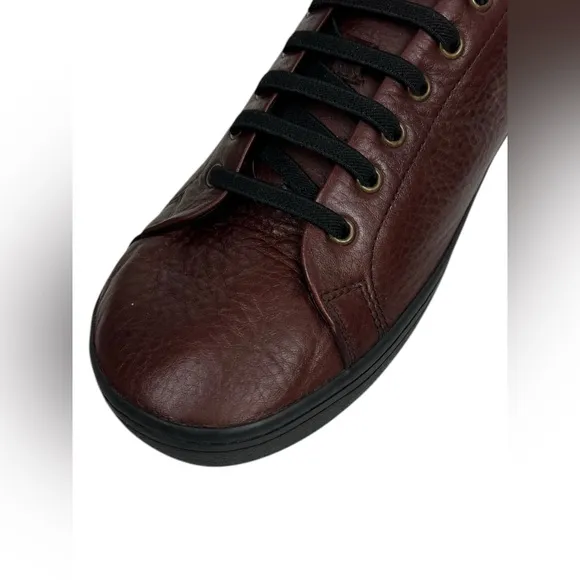 Birchbury Bramfords Mens Size US 11.5 Brown Leather Shoes Sneakers EU 44 Casual