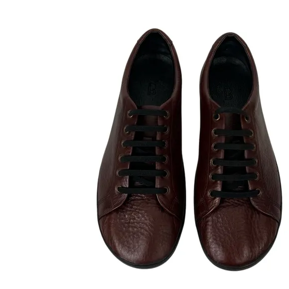 Birchbury Bramfords Mens Size US 11.5 Brown Leather Shoes Sneakers EU 44 Casual