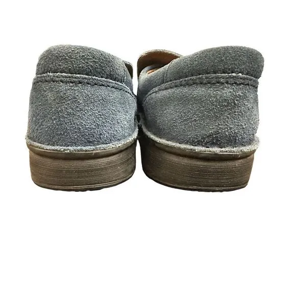 Birkenstock Nashville Shoes Black Nubuck Leather Loafer Size  L11 M 9