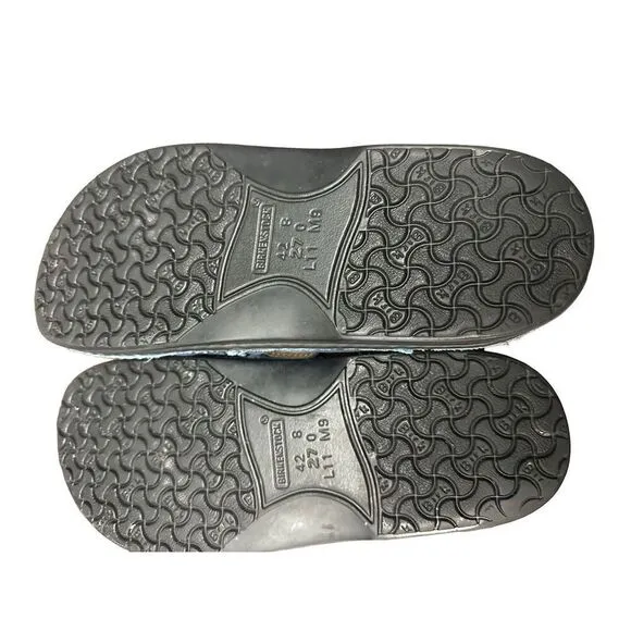 Birkenstock Nashville Shoes Black Nubuck Leather Loafer Size  L11 M 9