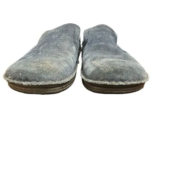 Birkenstock Nashville Shoes Black Nubuck Leather Loafer Size  L11 M 9