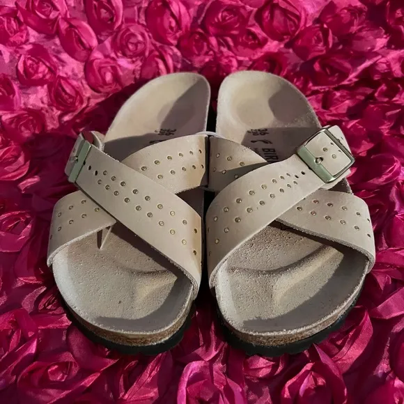 Birkenstock Siena Rivets - Light Rose