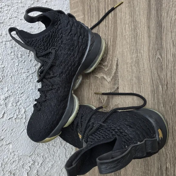 Black and Tan Athletic Shoes