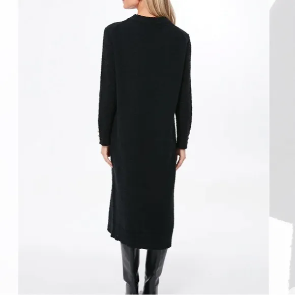 Black Boucle Knit Nelle DressTUCKERNUCK