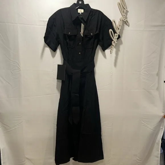 Black Lucienne Maxi Dress
