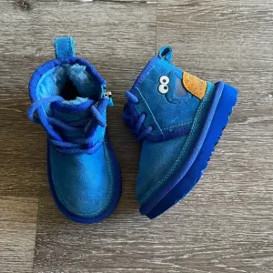 Blue Kids Boots