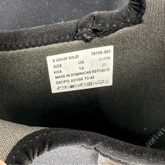Bogs Grasp Solid Kids Size 12 Shoes Black Rain Snow Winter Boots -30 degrees NEW