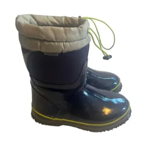 Bogs mckinnley drawstring boots blue size 2