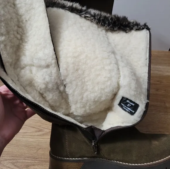 Bos &amp; Co Graham Waterproof Winter Boot with Faux Fur Cuff (Women) Brown