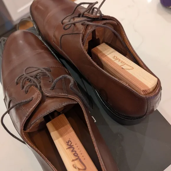 Bostonian brown light shoes size 8.5 Made in Italy