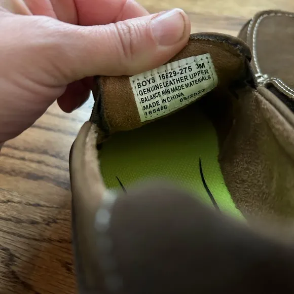 Boys Florsheim leather shoes