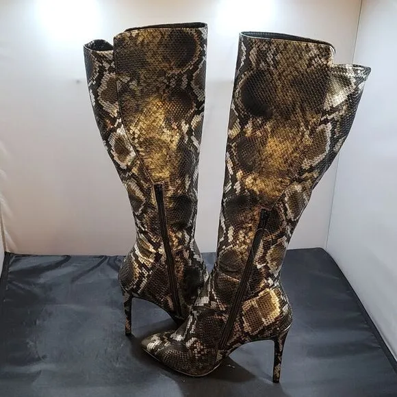 BRAND NEW ALDO SOPHIALAAN KNEE-HIGH STILETTO HEEL BOOT