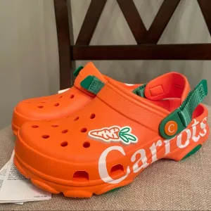 BRAND NEW CROCS X CARROTS ALL TERRAIN CLOGS - 9060