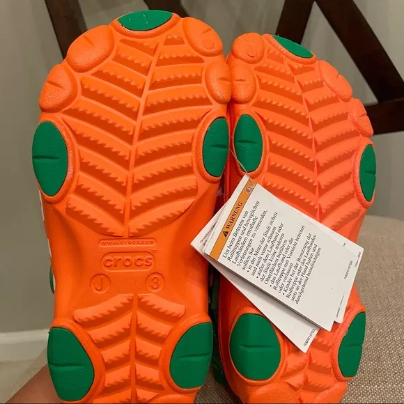 BRAND NEW CROCS X CARROTS ALL TERRAIN CLOGS - 9060