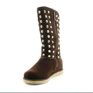 BRAND NEW SHIEKH WOMEN'S FLAT STUDDED BOOT URBAN STUDS