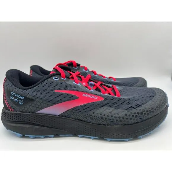 Brooks Divide 3 Women’s Pink Black Hiking Running Shoes 1203681B057 Size 11B📦