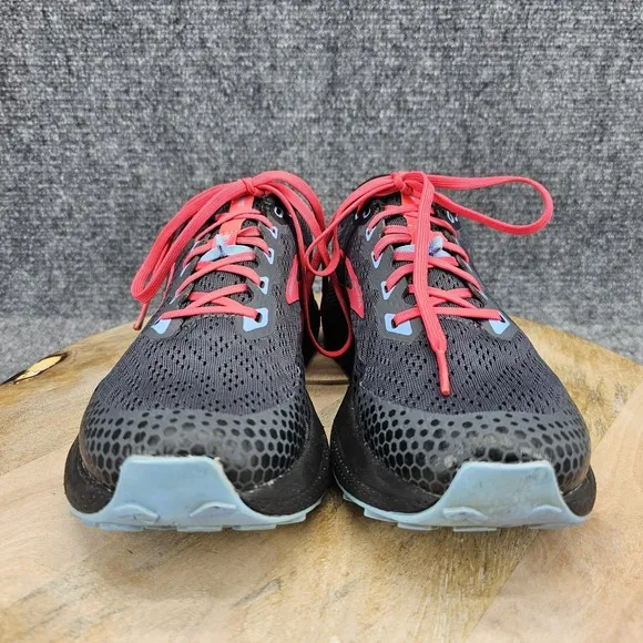 Brooks Divide 3 Womens Size 9.5 Black Coral Blue Hiking Trail Running Shoes