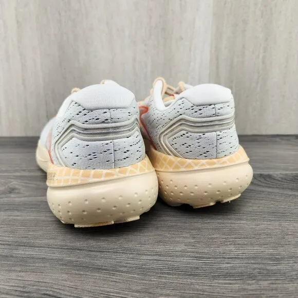 Brooks Glycerin 21 Snow Dawn Straw Size 13 Mens Grey Running Casual Shoes