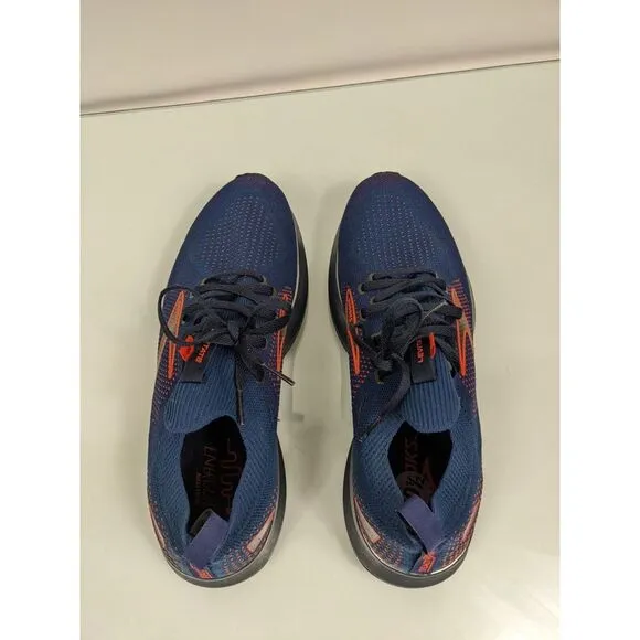 Brooks Levitate Stealthfit 5 Running Shoes Peacoat/Titan/Flame US Men 10.5