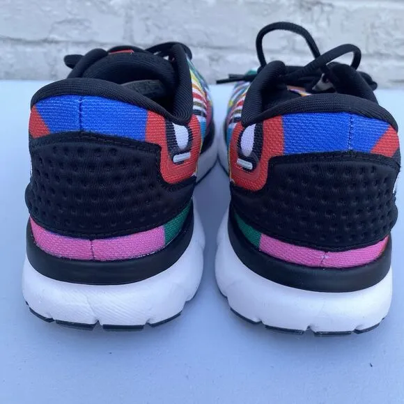 Brooks Trace 2 x Lisa Congdon Mens 9 Shoes running Tie Dye LGBTQ  Pride Rainbow