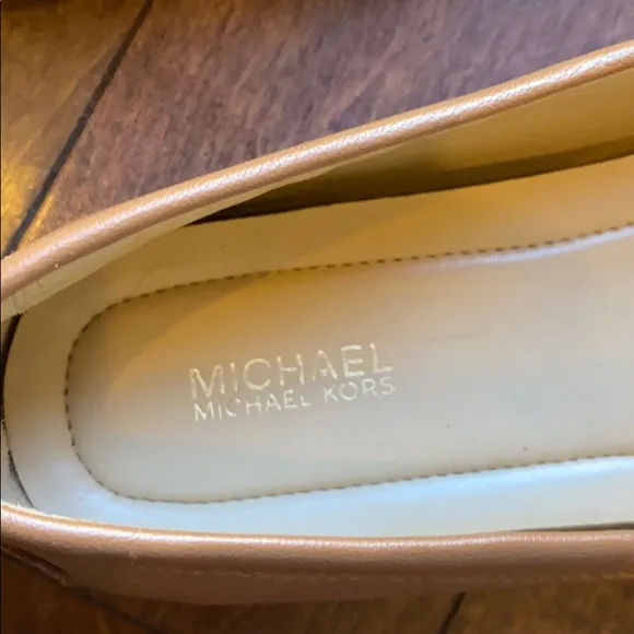 Brown Leather Michael by Michael Kors shoes