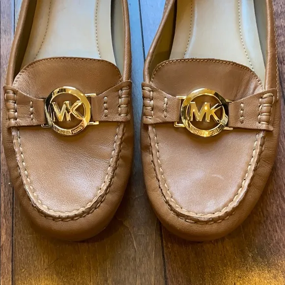 Brown Leather Michael by Michael Kors shoes