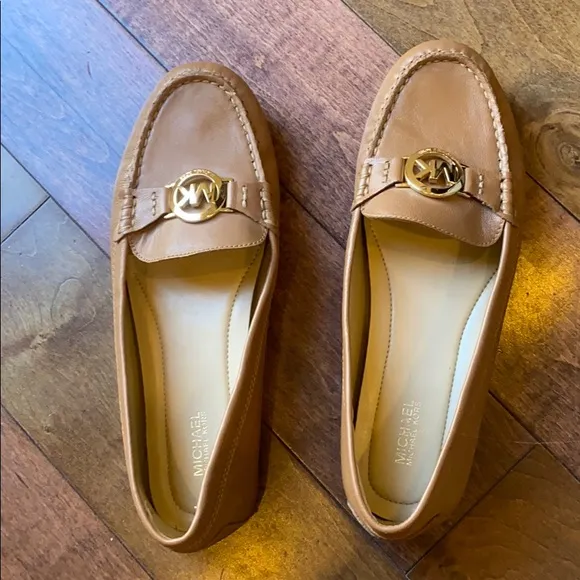 Brown Leather Michael by Michael Kors shoes