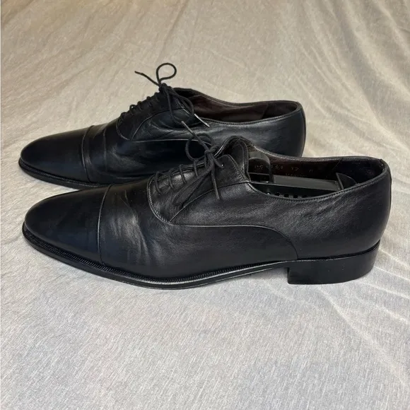 Bruno Magli Maioco Cap Toe Oxford Shoes Men’s 12 M Black