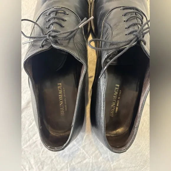 Bruno Magli Maioco Cap Toe Oxford Shoes Men’s 12 M Black