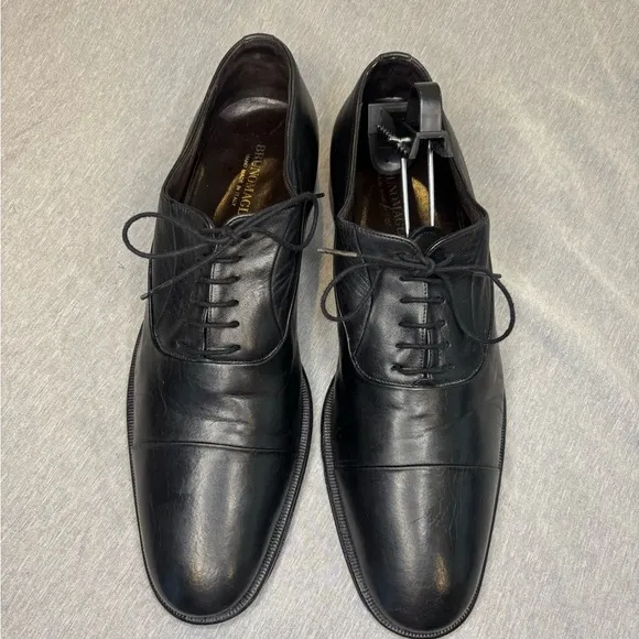 Bruno Magli Maioco Cap Toe Oxford Shoes Men’s 12 M Black