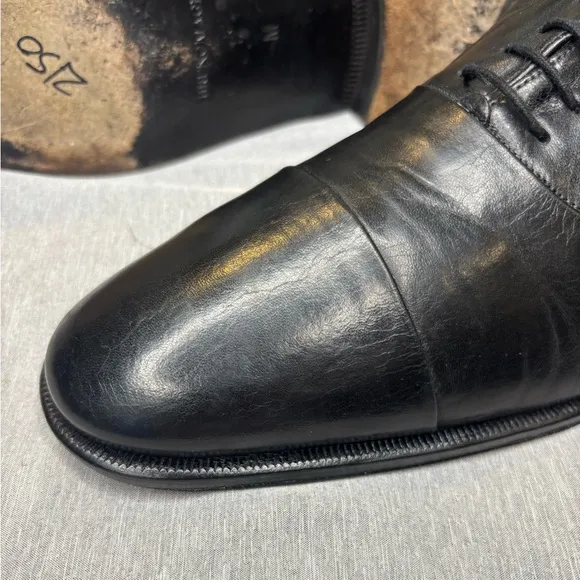 Bruno Magli Maioco Cap Toe Oxford Shoes Men’s 12 M Black