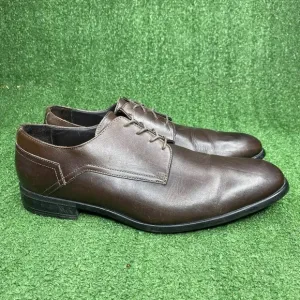 Bruno Magli Naitland Almond Toe Oxford Leather Dress Shoes Mens Size 10