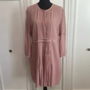 Burberry Dusty Pink Silk Dress size 14
