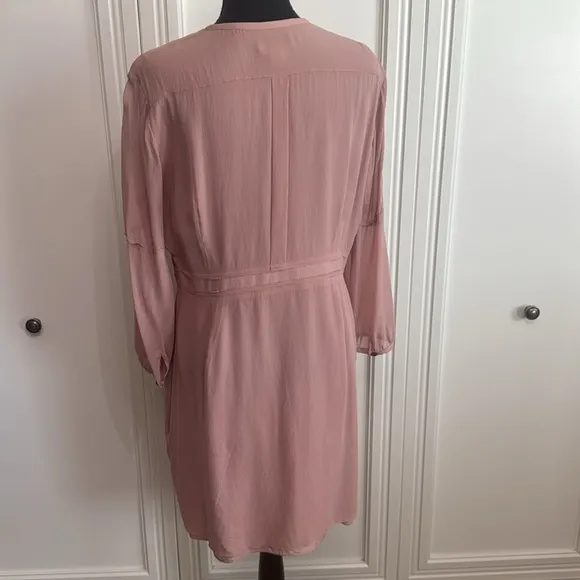 Burberry Dusty Pink Silk Dress size 14