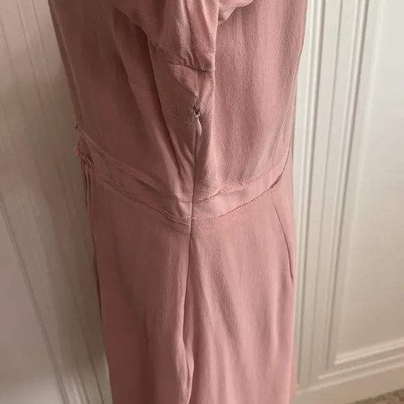 Burberry Dusty Pink Silk Dress size 14