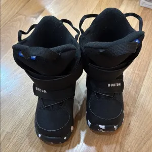 Burton Kids Black Snow Boots