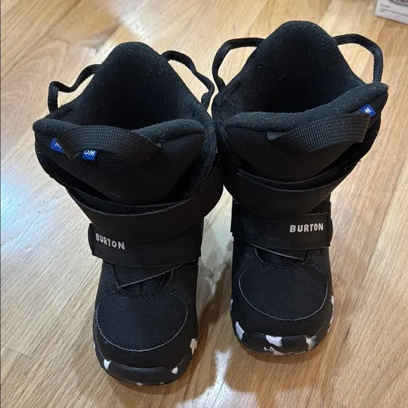 Burton Kids Black Snow Boots