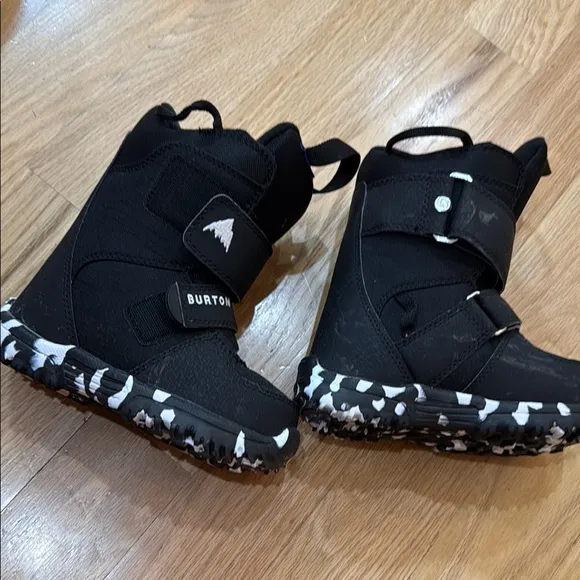 Burton Kids Black Snow Boots