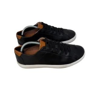 BYLT Everyday Shoes Black Leather Sneakers Office Travel Commuter Mens Size 10.5