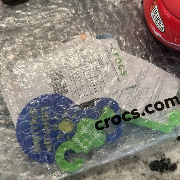 Cars Lightning Mcqueen Crocs kids size 1 like new condition still light …