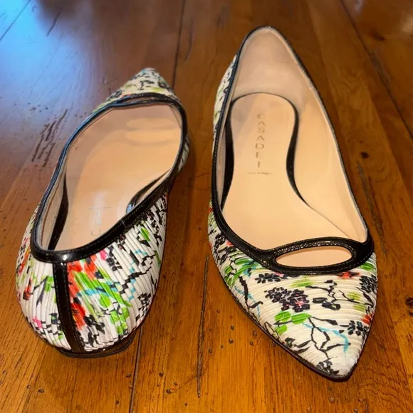 CASADEI Made in Italy Ballet Flat Loafer Size 7.5