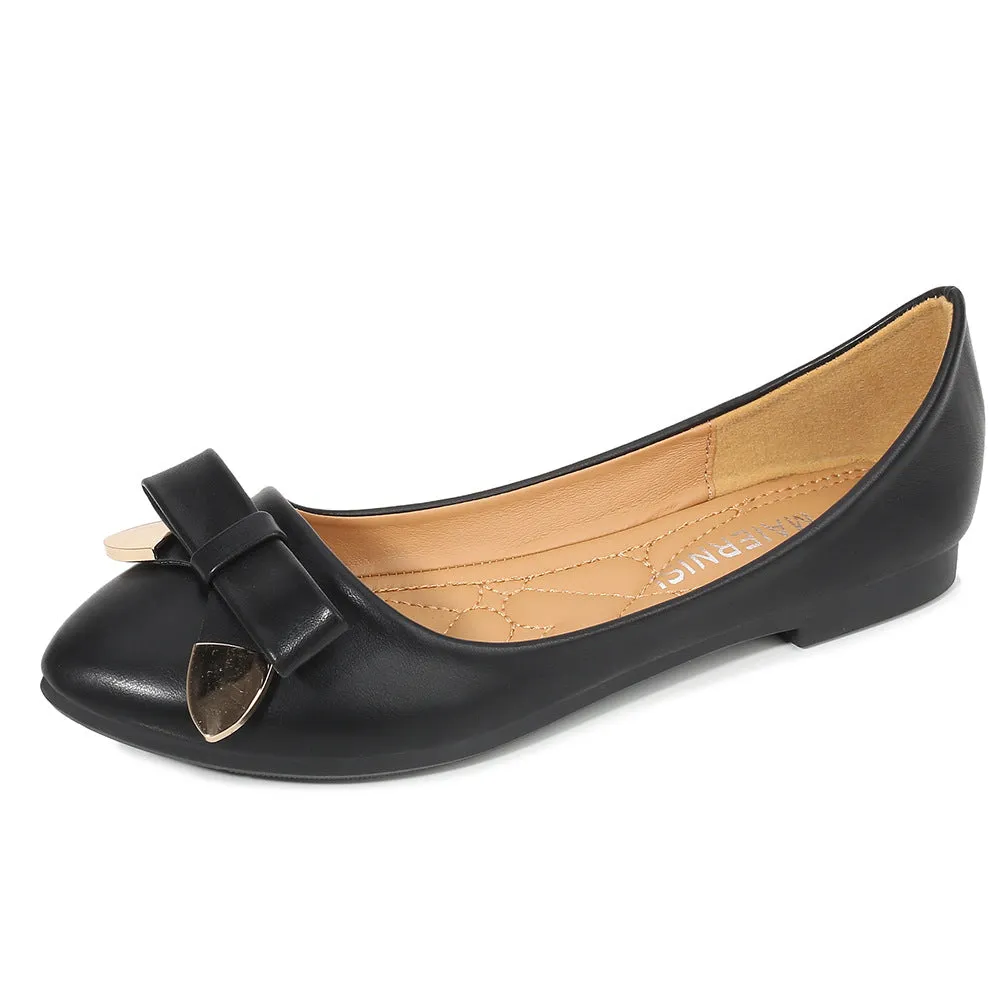 Casual And Comfortable Butterfly Flat Heel Peas Shoes Foreign Trade Plus Size Women's Shoes